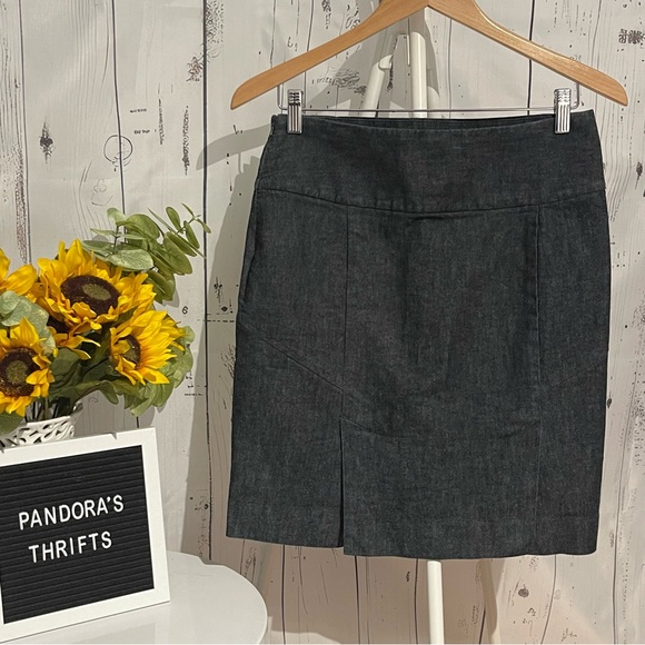 Gap Skirt Size 4 Denim Preowned - Picture 2 of 6